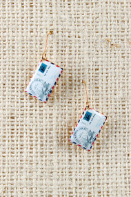 Repeat Message Earrings
