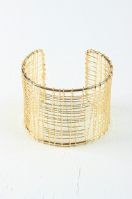 Caged Wire Bracelet