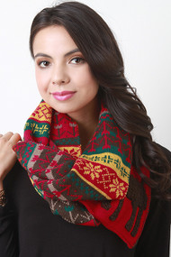 Deer Accent Scarf