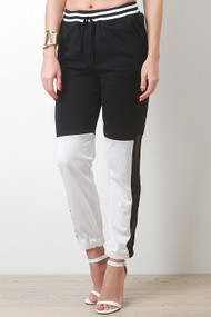 Perforated Panel Pants