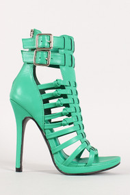 Zuly-2 Caged Open Toe Heel