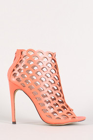 Common-09 Cutout Open Toe Heel