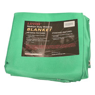 Welding Blanket 6' x 8’ Acrylic Fiberglass Heat Treated Medium Duty Grommet Green Resists 1000°F