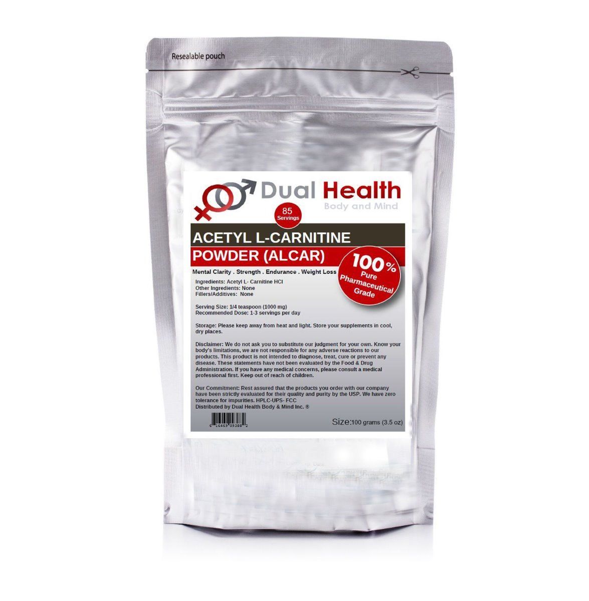 Pure Acetyl L Carnitine Alcar Powder