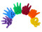 The six different shapes of Counting Hands