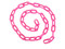 Plastic Chain - 6mm Pink