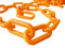 Plastic Chain - 8mm Orange
