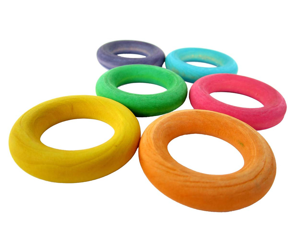 Wood Toss Rings