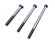 All three sizes of Stainless Steel Hex Bolts shown together