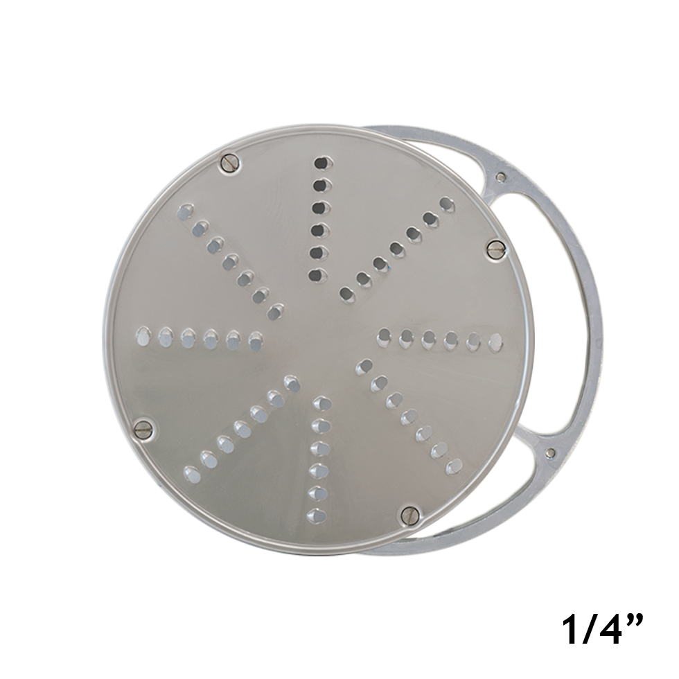 American Eagle Food Machinery 1/4 inch Stainless Steel Vegetable Shredding Disk with Aluminum Holder, AE-V12/S-1/4