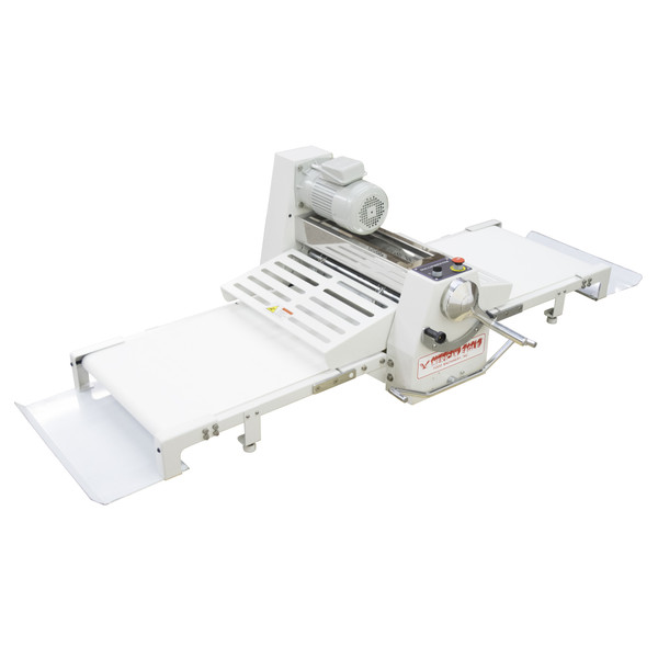American Eagle Food Machinery Elite Series Commercial Dough Sheeter, Bench Type 20.5"W x 71"L, 220V/1Ph/1/2HP, AE-DSE52B - Side