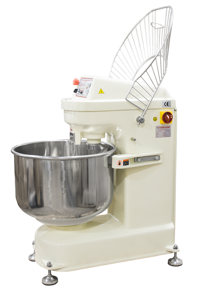 American Eagle Food Machinery 80 Qt Spiral Mixer, 66lbs Flour/110lbs Dough Capacity, 3HP, AE-3050 - Side