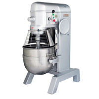 American Eagle Food Machinery 80 Qt Hybrid Belt/Gear Driven Planetary Mixer with Guard, 3HP, 4 Speeds, AE-80P4A