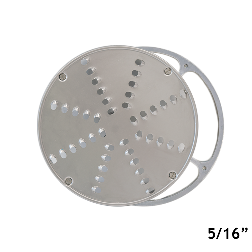 American Eagle Food Machinery 5/16 inch Stainless Steel Vegetable Shredding Disk with Aluminum Holder, AE-V12/S-5/16