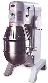 AE-60P2A 60 Quart 2 Speed Planetary Mixer With Guard With Manual Lift, 220V/60Hz/3Ph