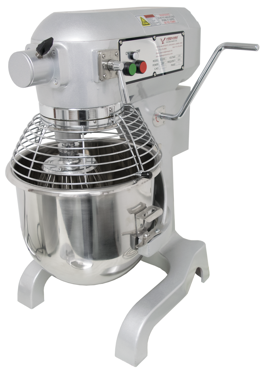 3 Speed Commercial Food Dough Mixer & 20 Qt Stainless Steel Food Mixing  Machine