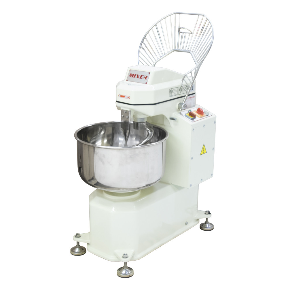 American Eagle Food Machinery 40 Qt Spiral Dough Mixer, 26lbs Flour/44lbs Dough Capacity, 1.5HP, AE-1220 - Open