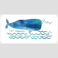 Whale Stencil