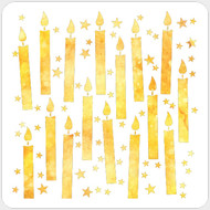 Birthday Candles Stencil