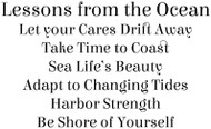 Lessons from the Ocean