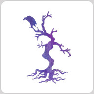 Buzzard Tree Stencil