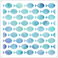 Ziggy Fish Stencil