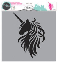 Unicorn Stencil by Aladine 12" x 12"