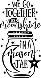Moonshine Mason Jar