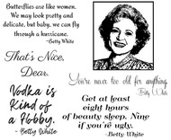 Betty White Sentiments, Set of 6