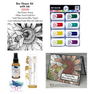 Bee Flower Kit with Ink