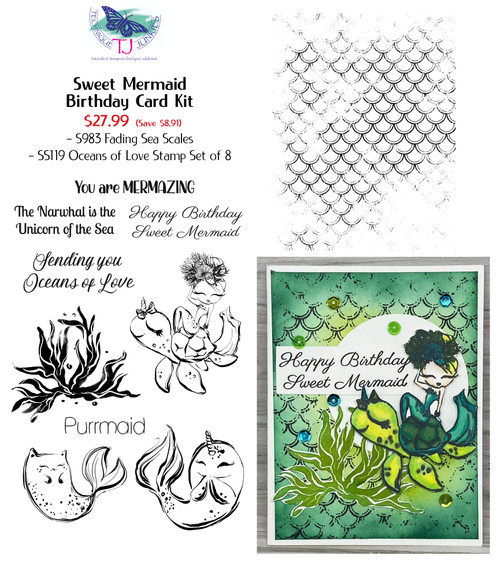 Sweet_Mermaid_Birthday_Card_Kit__06863 image