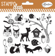 Forest Stamp Set - Aladine Stampo Clear