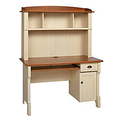 Realspace Shore Mini Solutions Computer Desk With Hutch 63 1 4