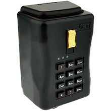 Electronic Key Storage Lock Box - Wall-Mount Combination Lockbox with Downloadable Access Log