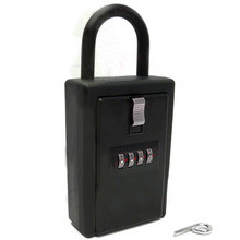 Wall Mount Key Storage Lock Box 4-Number Lockbox seniors medical emergency 