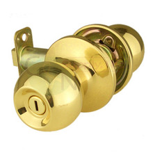 Polished Brass Privacy Door Knob - Brand New!!