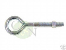 Zinc Plated Steel Eyebolt w/ Nut 3/8" x 5" - Brand New
