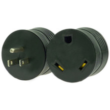 RV Electrical Adapter Plug 15 AMP Male to 30 AMP Female - for Motorhome, Camper