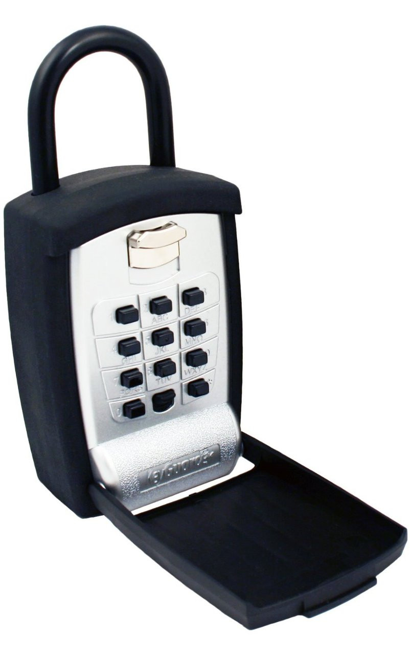 Wall Mount Key Storage Lock Box 4-Number Lockbox medical emergency seniors