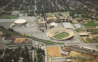 Memphis Memorial Stadium, Mid-South Coliseum & Blues Stadium (P77852)