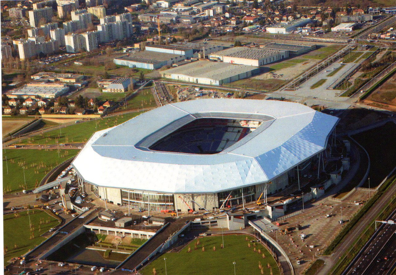 Parc Olympique Lyonnais (WSPE-1068) - Stadium Postcards