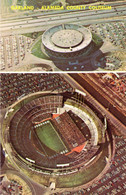 Oakland-Alameda County Coliseum & Oakland Coliseum Arena (38925-C yellow title)