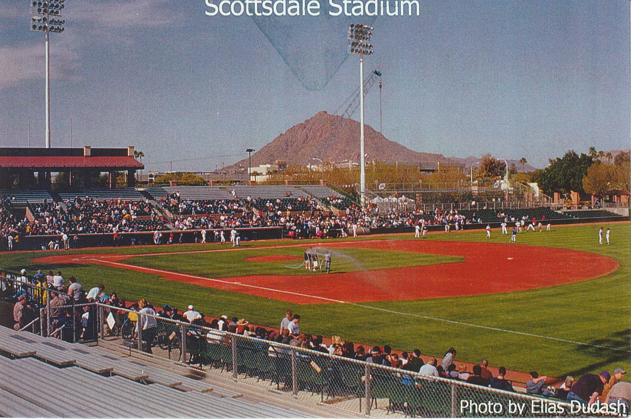 Scottsdale Stadium (RA-Scottsdale 1) - Stadium Postcards