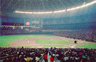 Astrodome (No# Inside-The first major league game....)