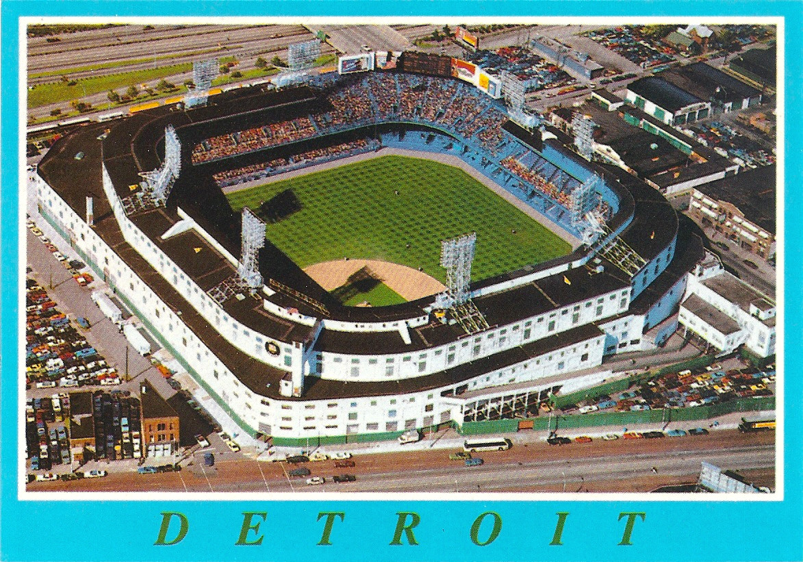 Tiger Stadium (Detroit) (D-3, CP2845) - Stadium Postcards