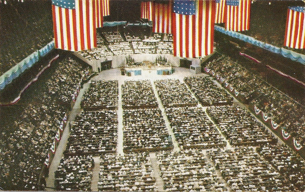 Madison Square Garden Iii Msg Iii Billy Graham Stadium Postcards
