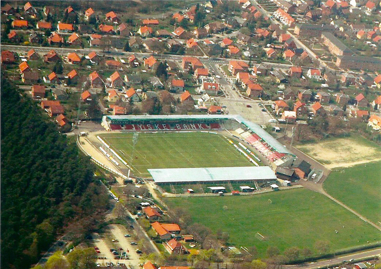 Silkeborg Stadion (WSPE-303) - Stadium Postcards