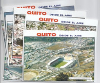 9 Ecuador Stadium Postcards (GRB-1469 thru GRB-1477)
