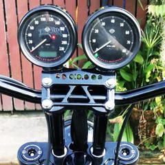2014-2017 Dyna FXDL & FXDLS Speedo & Tach Relocation Harness | #24080-1007