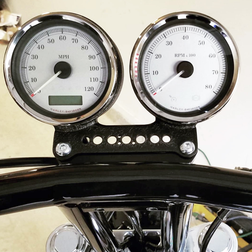 Amazon | KiWAV バイク用メーターステー ゲージマウント